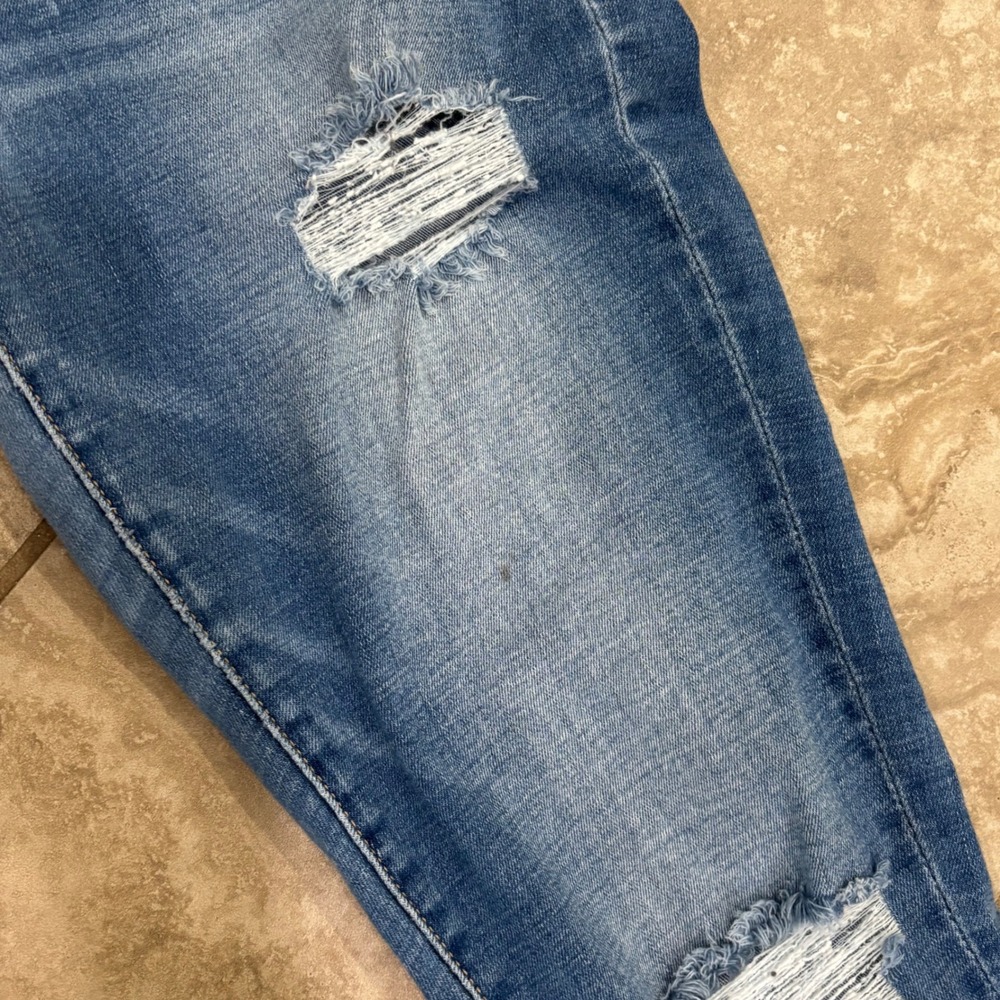 BKE Parker Womens High Rise Ankle Skinny Distressed Jeans Medium Wash Size 28 - Picture 12 of 15